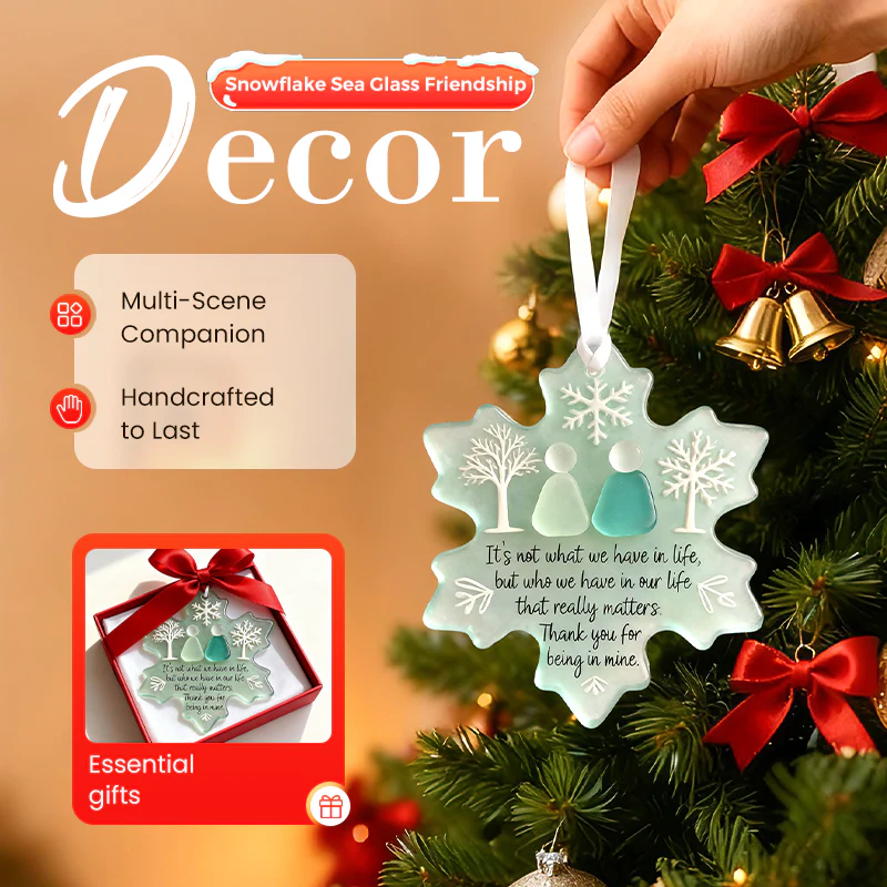 FriendFlake - Freundschaft-Schneeflocken-Dekoration