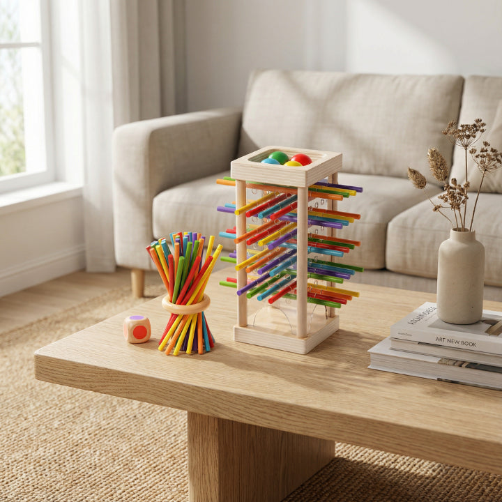 StickTower - Holz-Stäbchen-Spiel