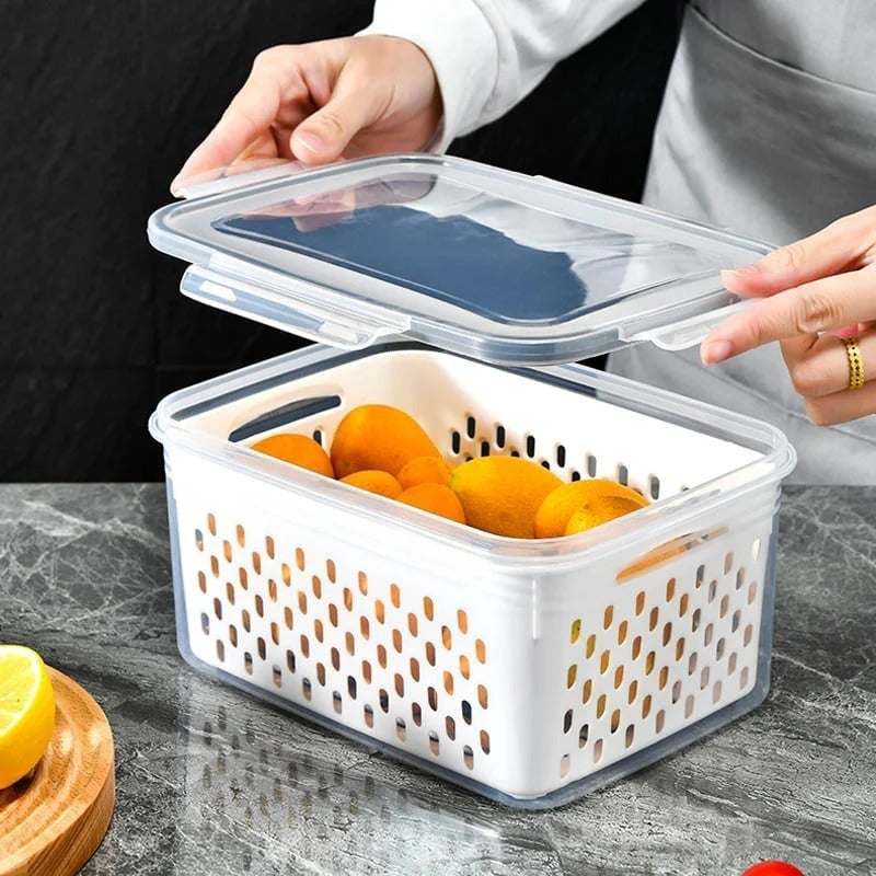 Fresh Containers - Easy Drain-Lebensmittelbehälter