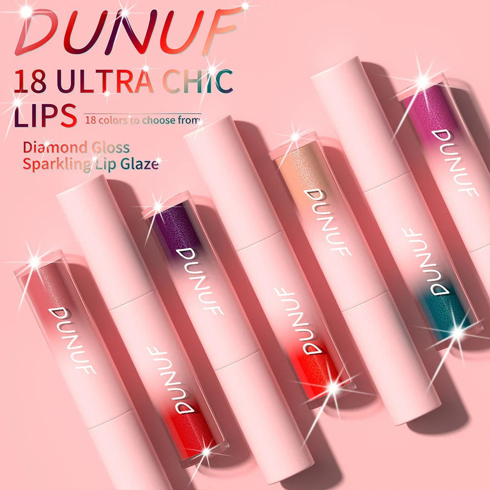 18 Shades Sparkle Lipgloss-Kollektion