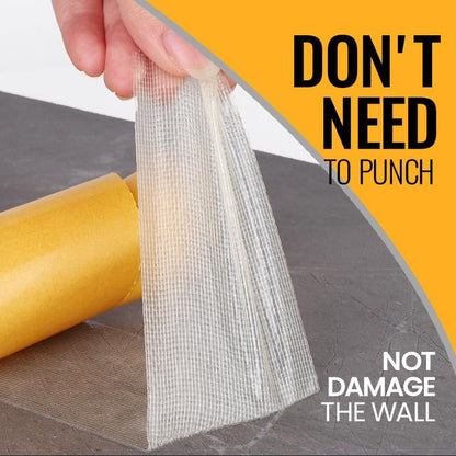 Doppelseitiges Klebeband mit Fasernetz für zusätzliche Festigkeit