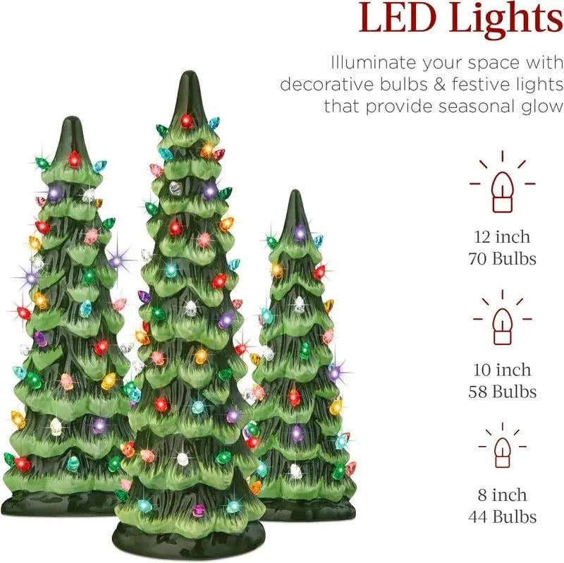 TreeLeds - Tisch-Weihnachtsbäume — Sofort festliche Atmosphäre zuhause