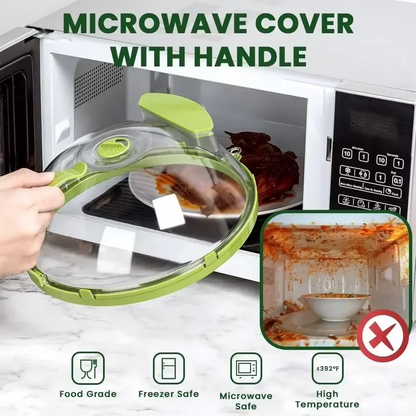 Microwave Cover - Mikrowellen-Dampfgarer und Spritzschutz