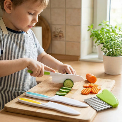 Kids Cooking Knife - Wecken Sie mit jedem sicheren Schnitt das Selbstvertrauen und die Kreativität Ihres Kindes