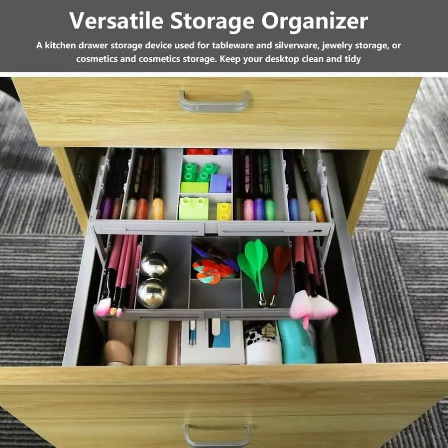 MakeUpTray -3-stufiger Smart-Schubladen-Organizer – Nutzt den Stauraum optimal aus