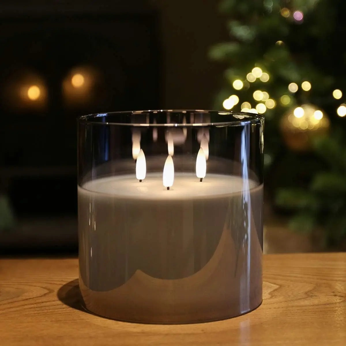 LedCandle - Große LED-Glaskerzen — gemütliche Atmosphäre per Fernbedienung