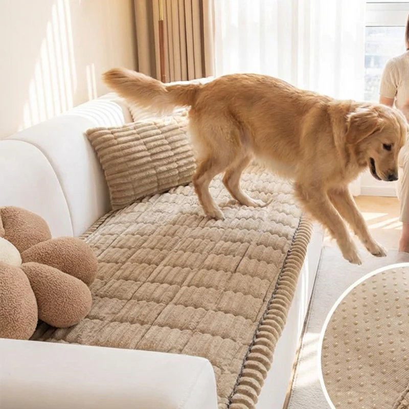 Sofa Mat - Gestepptes Cord-Sofakissen | Ideal für Haustiere