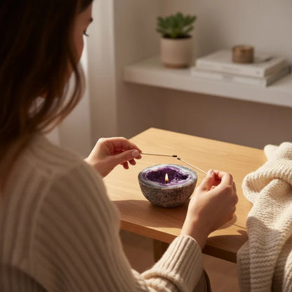 CristalCandle - Healing Energy Kerze