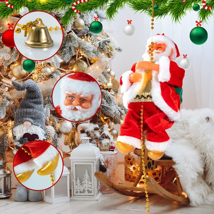 ClimbingSanta- Musikalischer Kletter-Weihnachtsmann – erweckt Weihnachten zum Leben