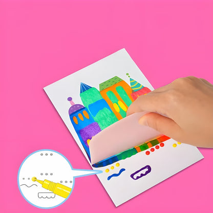 ColorSwipe -Kreatives Kinder Rakel-Malkit - Künstlerischen Spaß entfesseln!