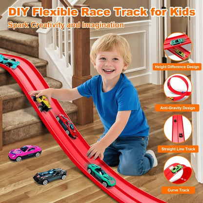 Car Slide - Flexibles Rennbahnspielzeug