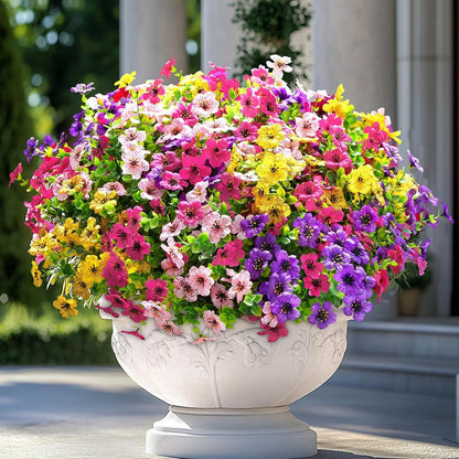 Flower Bush - Realistische, UV-beständige Dekoblumen