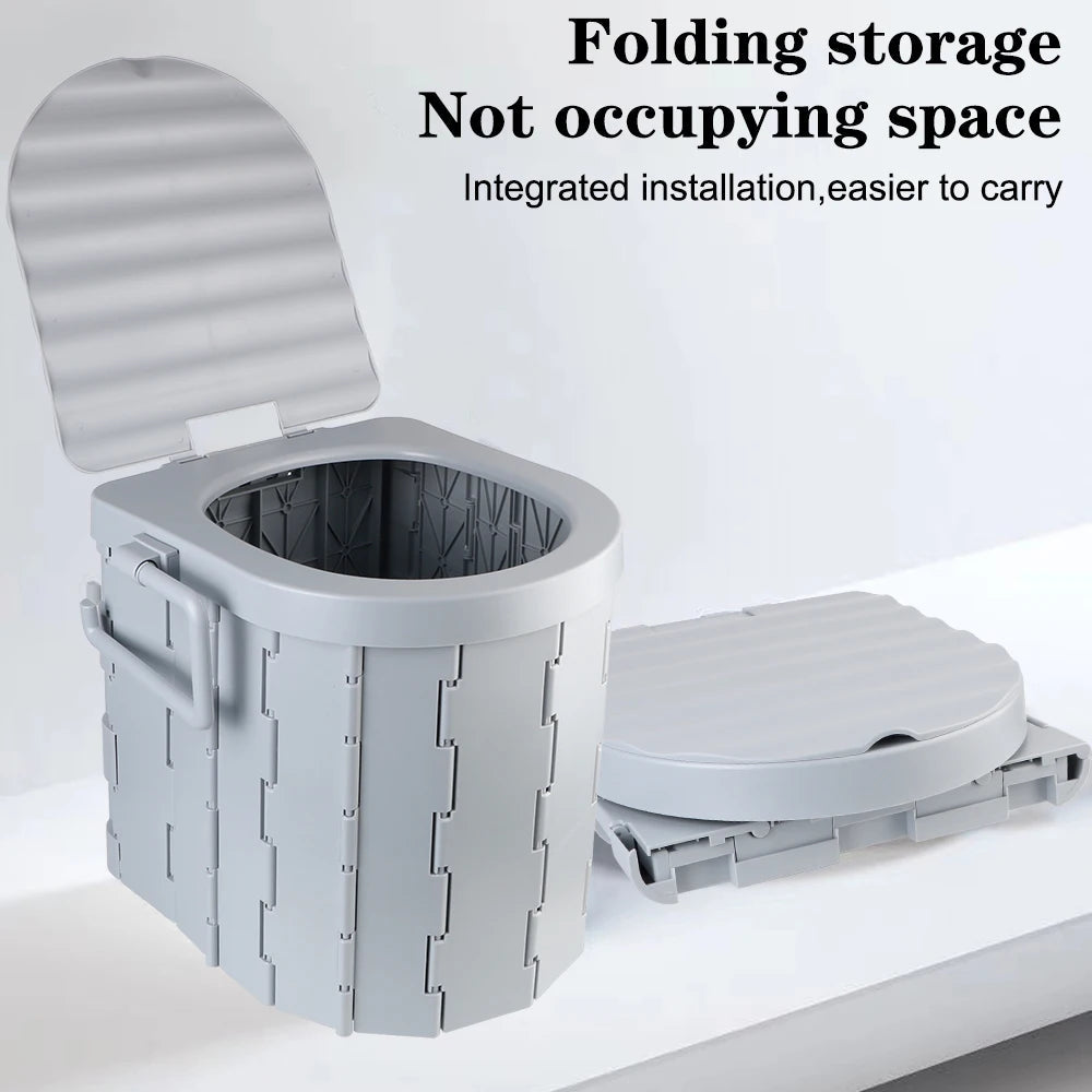 FoldToilet - Tragbare Falttoilette für Reisen