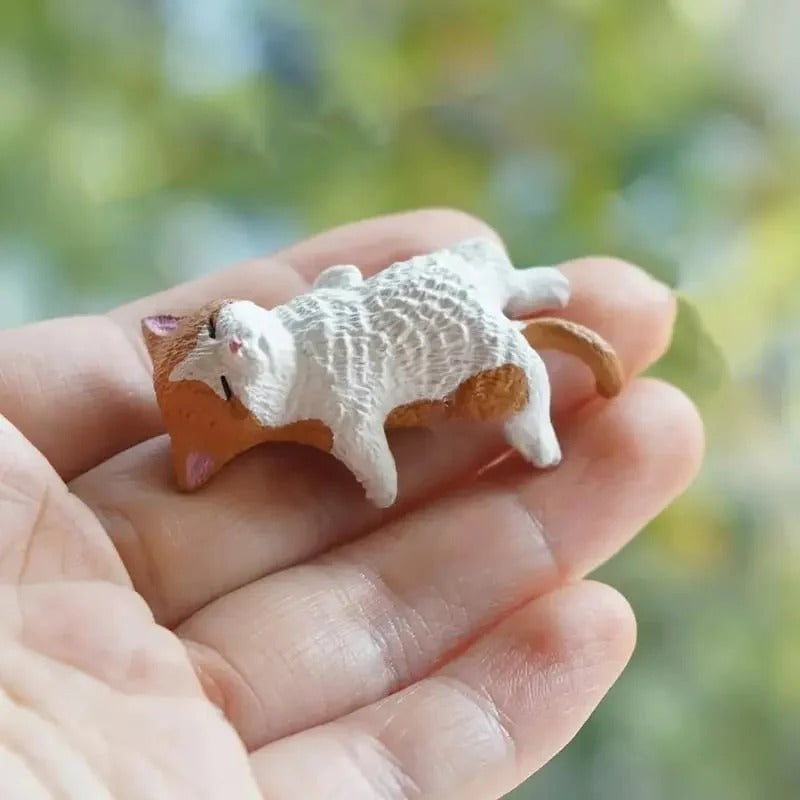 TinyCats - Mini-Katzen-Schreibtischfiguren-Set