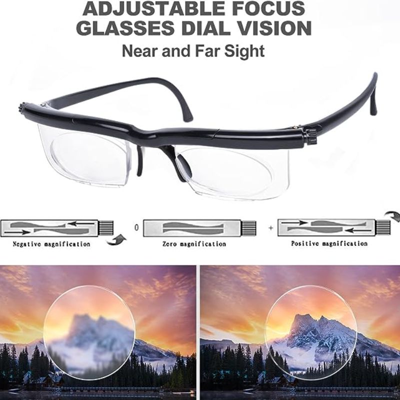 AjustiGlasses - Einstellbare Fern- und Nahbrille
