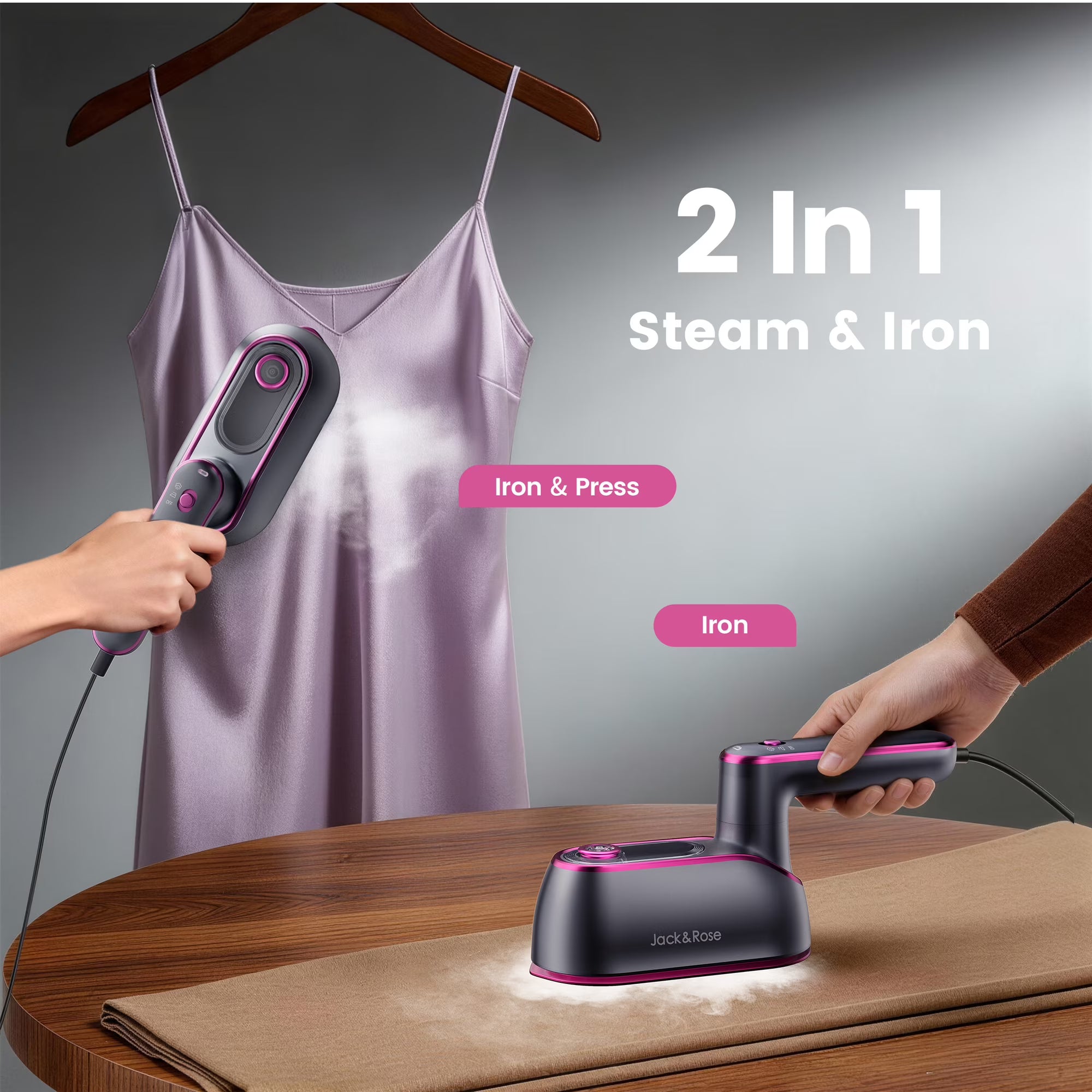 Travel Iron - Kompaktes Bügeleisen für unterwegs