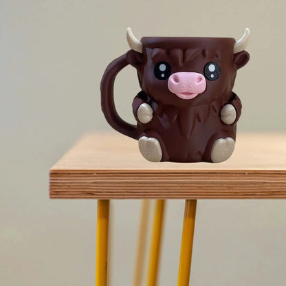 IceCreamCow - Isolierter Eisbecher „Kuh“ – Praktisch, charmant & mit Löffelfach