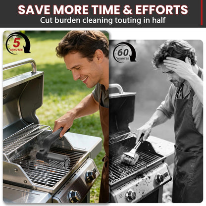 Electric BBQ Grill Brush - So reinigen Sie Ihren Grill am effektivsten | Kabellos und wiederaufladbar