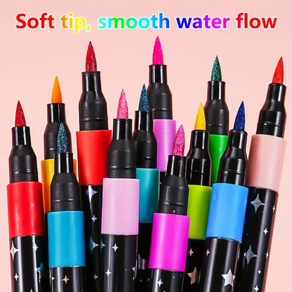 DuoColor - Brushstifte – lebendige Kunstwerke mit funkelndem Glanz