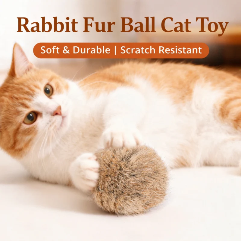 Fur Ball - Weicher, flauschiger Katzenball