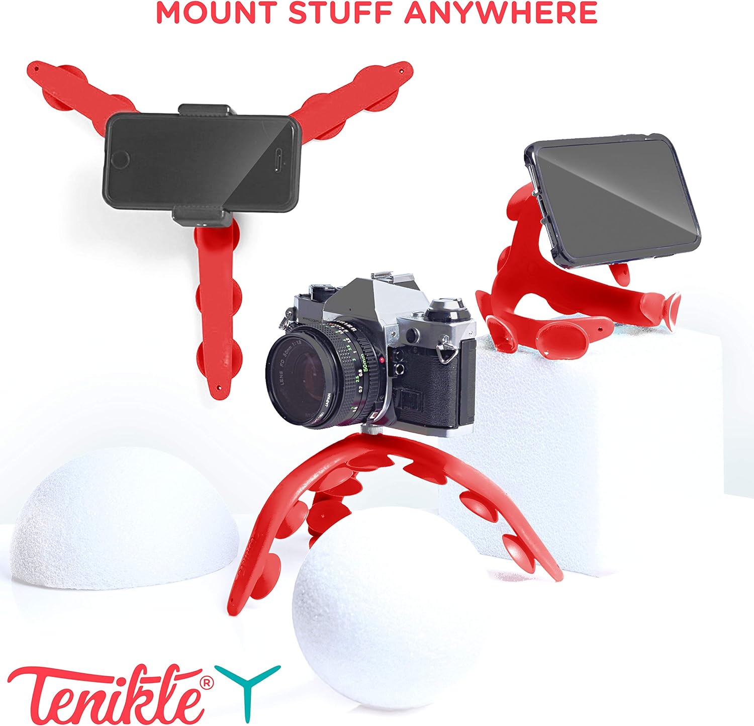 TentiPod - Die Nr. 1 der flexiblen "Mount Anywhere" Stative!