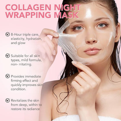 CollagenMask - Nacht-Kollagenmaske für regenerierte Haut