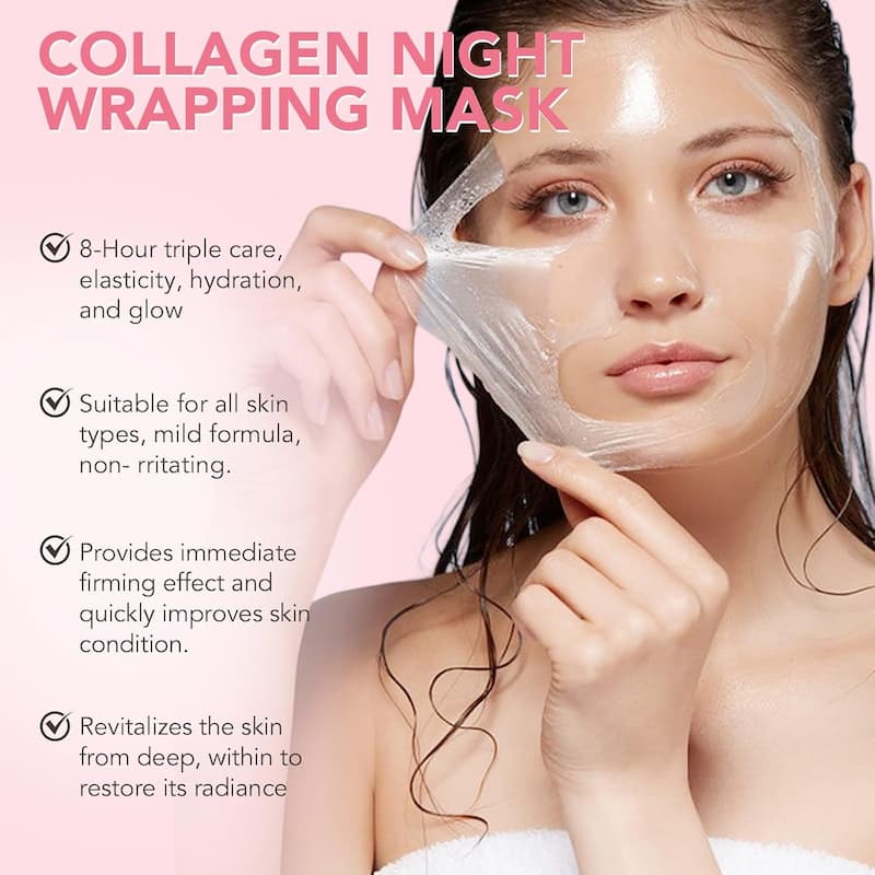 CollagenMask - Nacht-Kollagenmaske für regenerierte Haut