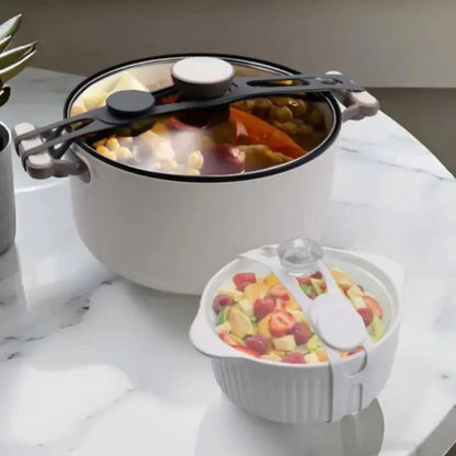 StorageStrap - Silikon-Fixierband für Schüsseln & Behälter – Sichere Deckelhalterung [2er-Set]