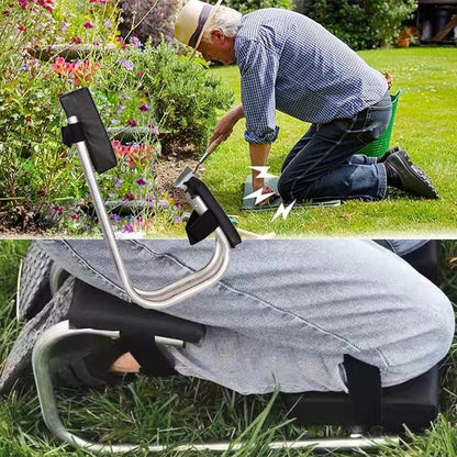 Kneeling Seat - Verstellbarer Garten-Kniehocker mit Gurt