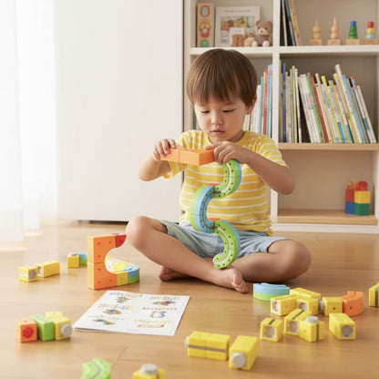 MagTrack - DIY-Würfelbahn – Kreativ & Aktiv – Kreative DIY-Eisenbahnschienen