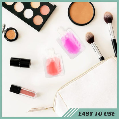 TravelPouche - 5-teiliges Reise-Set für Lotionen – Leicht & Auslaufsicher