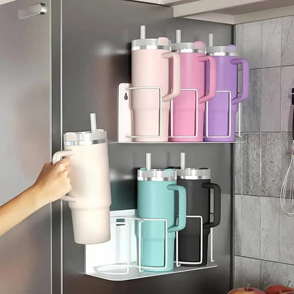 FlaskRack - Magnetischer Tassenhalter — Ihre Lieblingsbecher stets bequem erreichbar