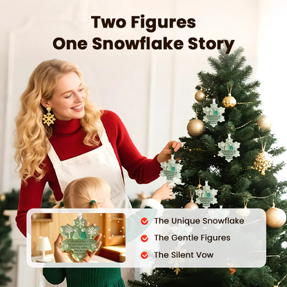 FriendFlake - Freundschaft-Schneeflocken-Dekoration