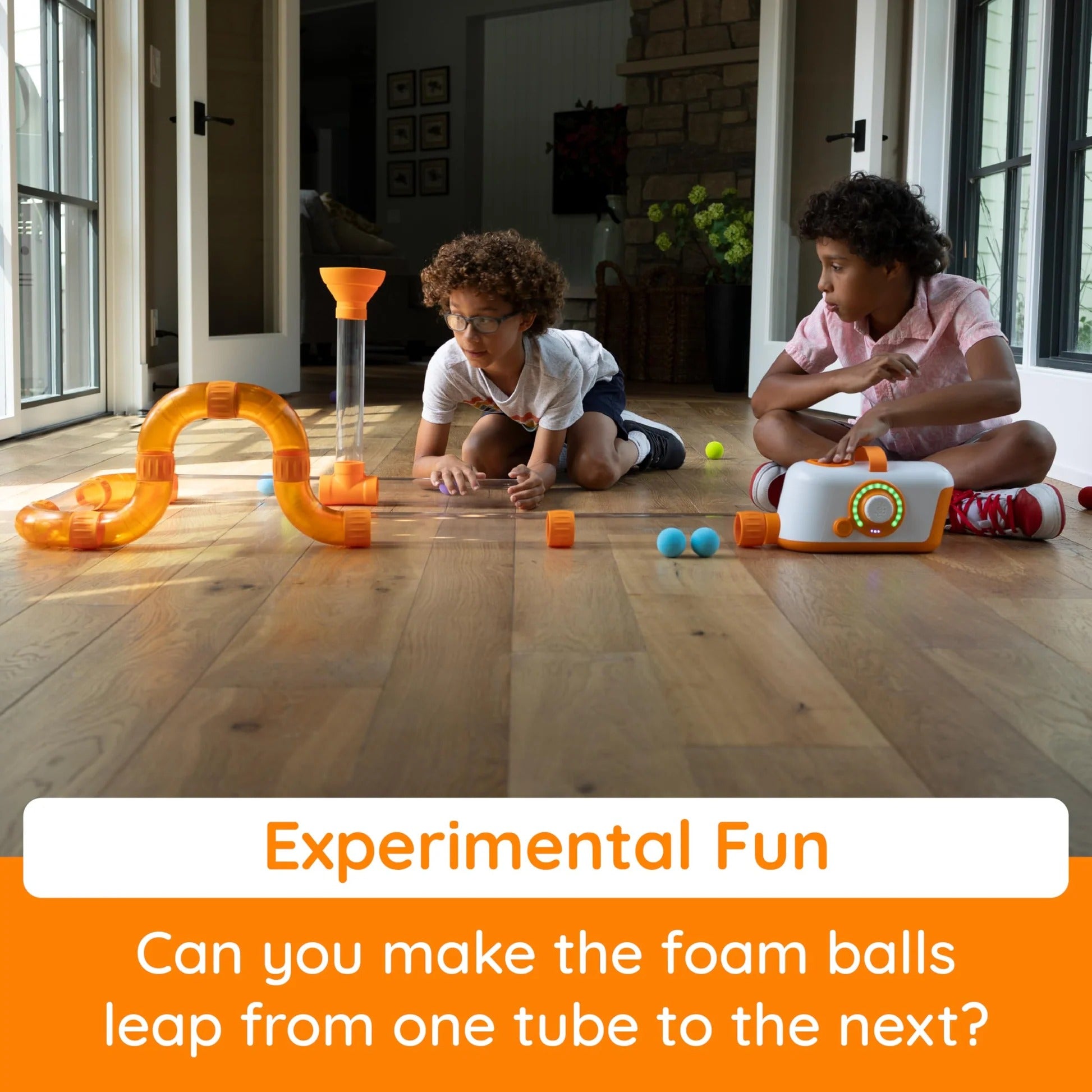 spielzeug auf rechnung ohne klarna und paypal Ball Tube - Infinite Air-Flow-Bausystem | Modulares STEM-Spielzeug für