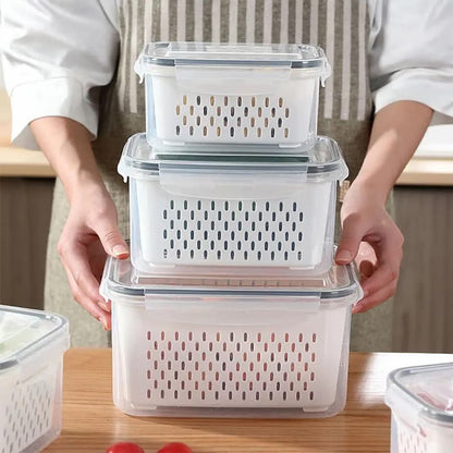 Fresh Containers - Easy Drain-Lebensmittelbehälter