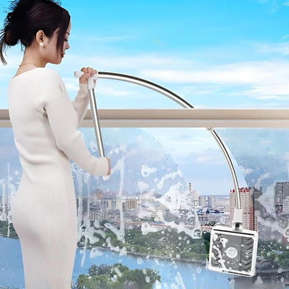 GlassBoom - Glaswischer für die Reinigung von Scheiben an schwer zugänglichen Stellen