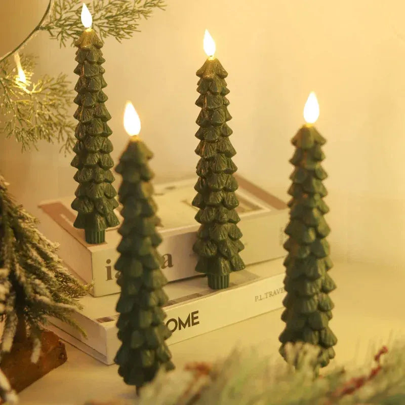 PineCandle - LED Baumkerzen Weihnachten — Gemütlich & kindersicher dekorieren
