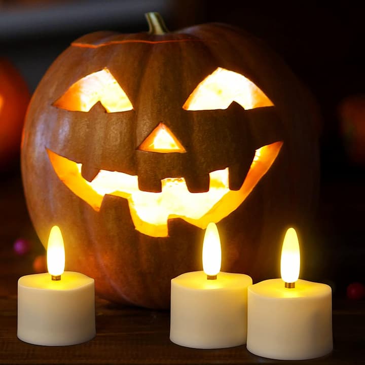 TeaLED - Wiederaufladbare LED-Teelichter