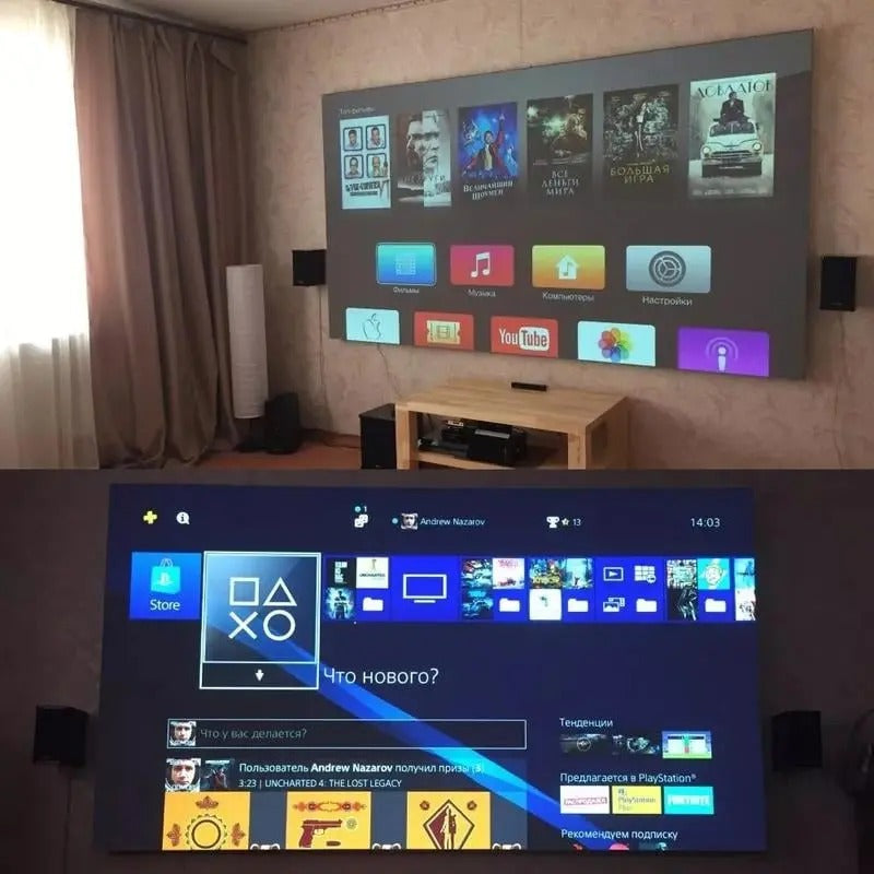 CinemaScreen - Leinwand — kinoreife Bilder bei jedem Licht