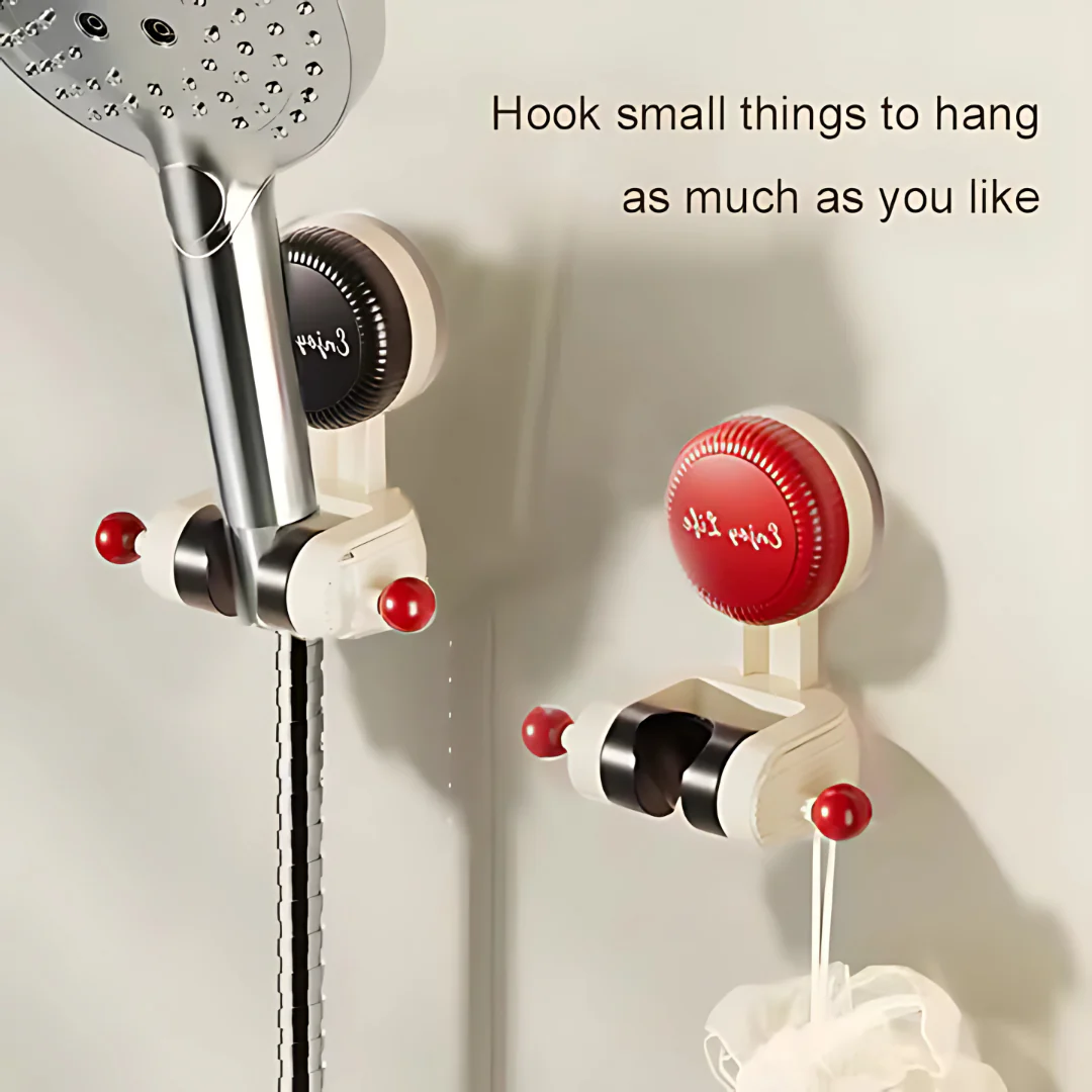 ShowerAdjuster - Verstellbarer Duschkopfhalter mit Saugnapf