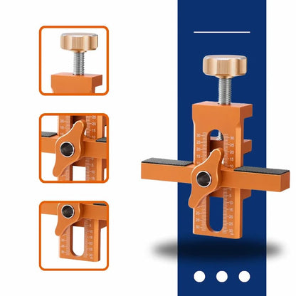 MountingGuide - 2-in-1 Montagehilfe zur präzisen Ausrichtung von Schranktüren