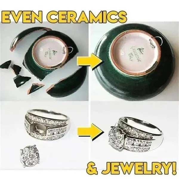 JueFish - Hochfester Allzweck-Kleber für Reparaturen