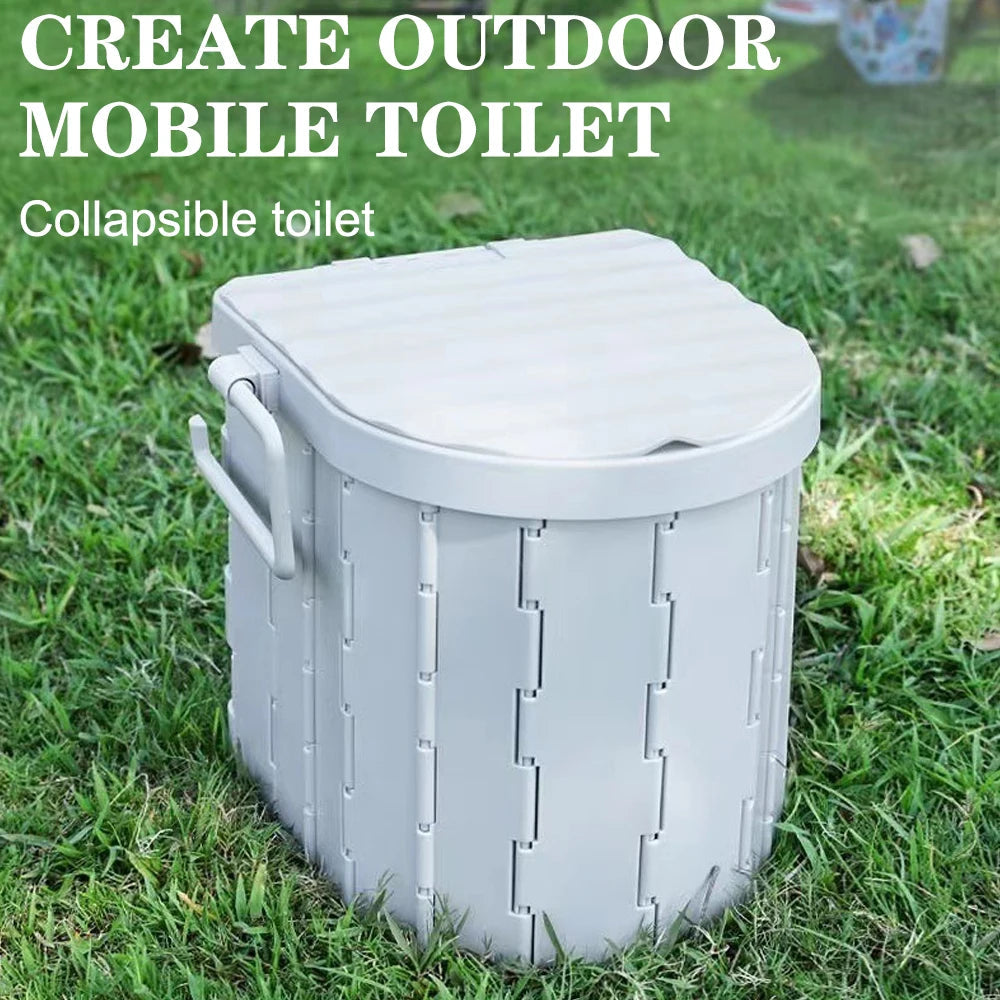FoldToilet - Tragbare Falttoilette für Reisen