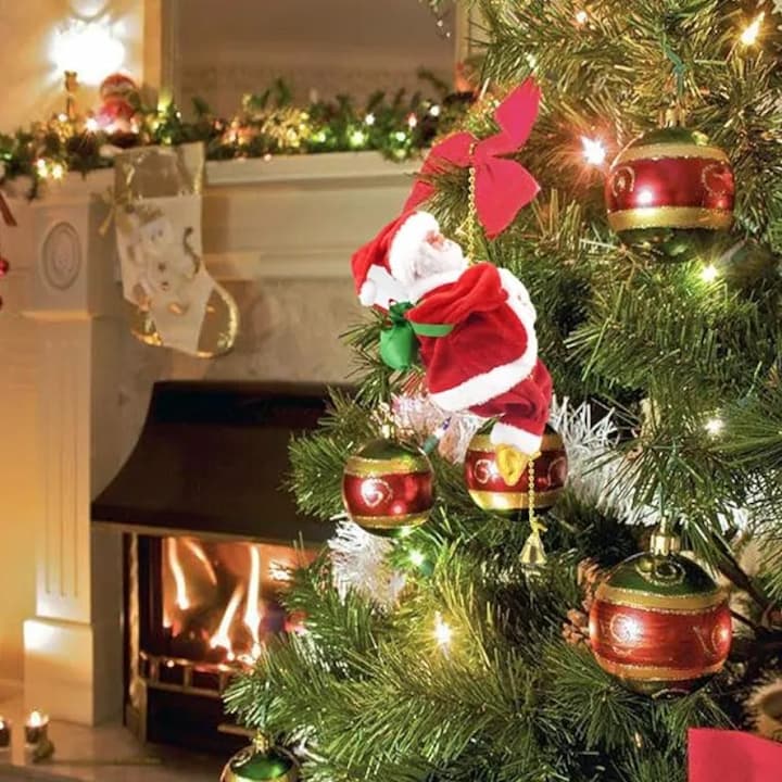 ClimbingSanta- Musikalischer Kletter-Weihnachtsmann – erweckt Weihnachten zum Leben