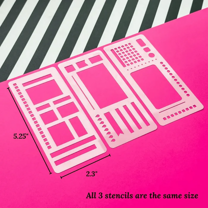 CalenderStencil - Flexible Schablonen, die Ihren Kalender auf ein neues Niveau heben!