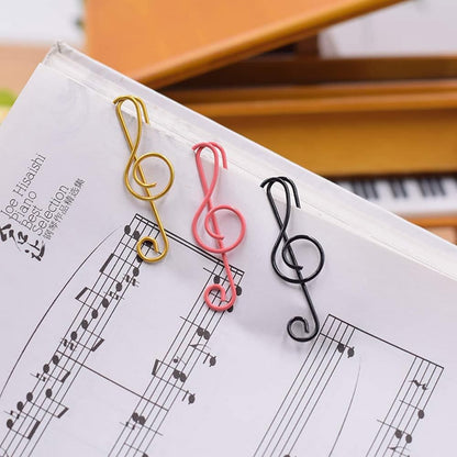 NoteClips - Musiknoten-Büroklammern – für Schule, Büro & kreative Geschenke