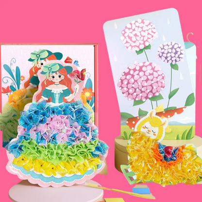 FabricCreations - Interaktives Stoffpuzzle-Set