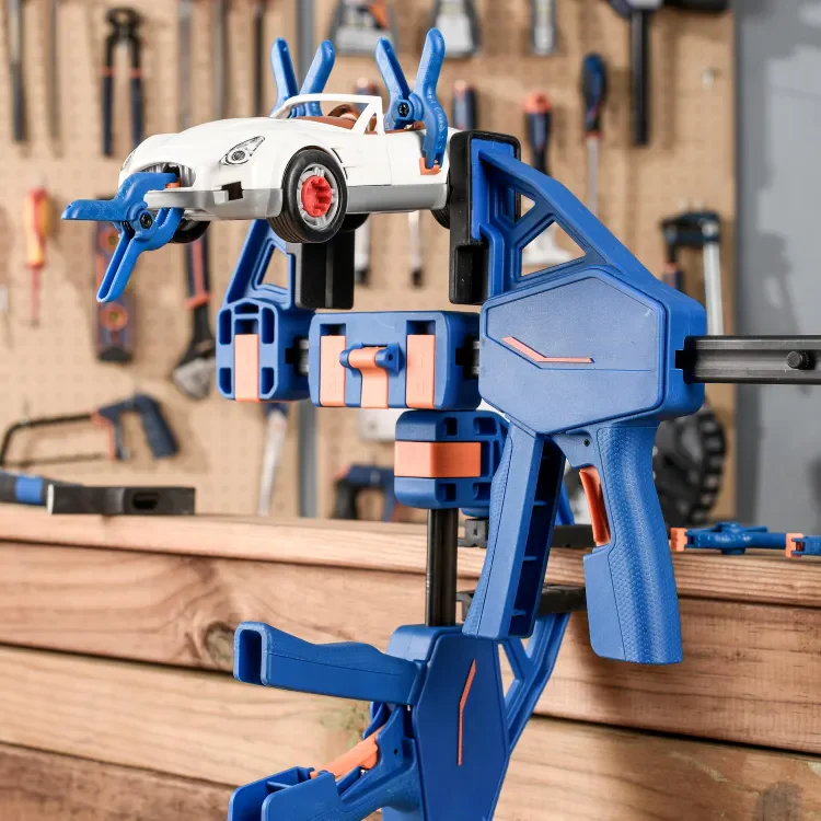 Holzklammern, die auch Ecken festklemmen! 150 mm Öffnung