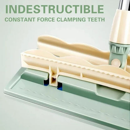 MicroFiberMop - Flachmopp für Mikrofasertücher - mühelose Bodenreinigung ohne Bücken