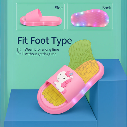 Magische Einhorn-Hausschuhe für Kinder